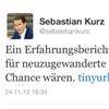 Tweet von Sebastian Kurz